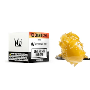 WEST COAST CURE - West Coast Cure Ice Cream Cake Live Resin Badder 1.0g