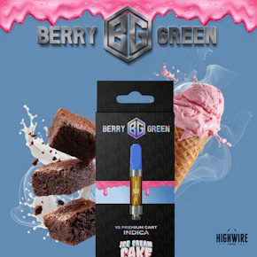 Berry Green Cart Ice Cream Cake 1g