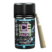[REC] Rove | Watermelon Burst | Ice Pack Rosin, Diamond, Hash Infused - 2.5g/5pk Prerolls