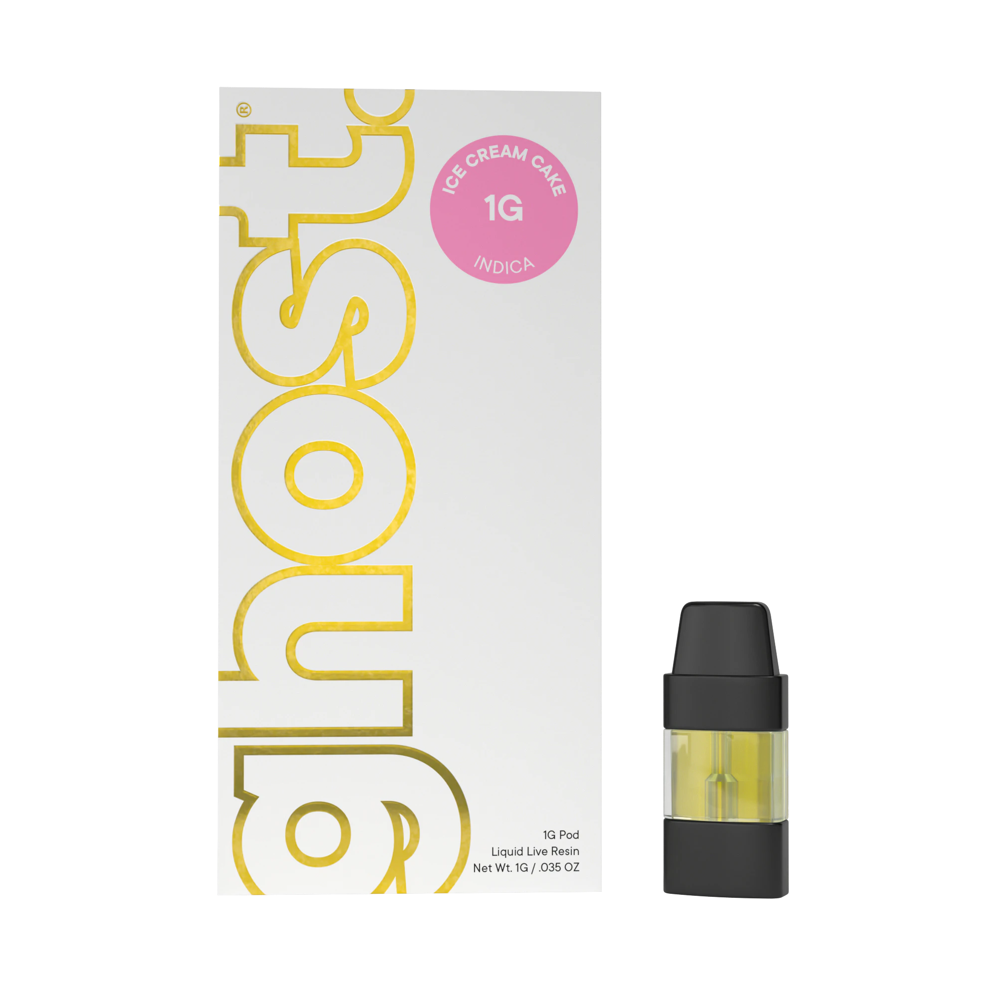 Ghost - Ghost - Ice Cream Cake - Live Resin Pod 1g - Indica Main Image