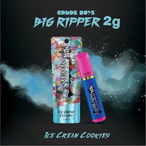 CRUDE BOYS - Crude Boys - Ice Cream Cookies 2G All-In-One Disposable