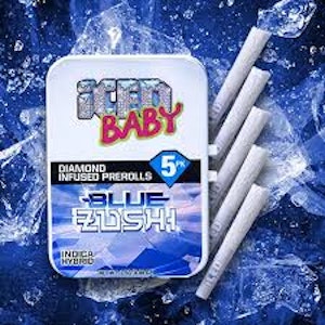 ICED - Iced - Blue Zushi - Infused Preroll 5pk - 3.5G