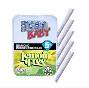 Iced - Lemon Tree - Infused Preroll 5pk - 2.5G