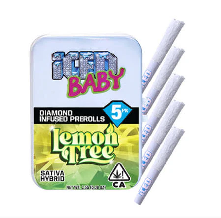 ICED - Iced - Lemon Tree - Infused Preroll 5pk - 2.5G Main Image