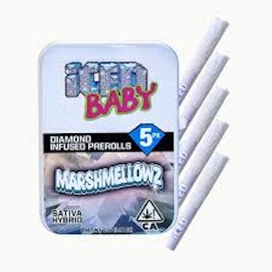 ICED - Iced - Marshmellow OG - Infused Preroll 5pk - 2.5G