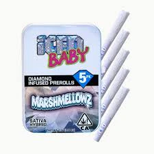 ICED - Iced - Marshmellow OG - Infused Preroll 5pk - 2.5G Main Image