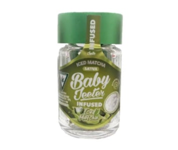 Jeeter - JEETER: Iced Matcha Liquid Diamond Infused Baby Jeeter .5g Pre-Rolls 5pk/2.5g (S)