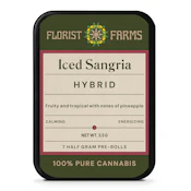 Iced Sangria | Pre-rolls | 0.5g 7-pack | Florist Farms