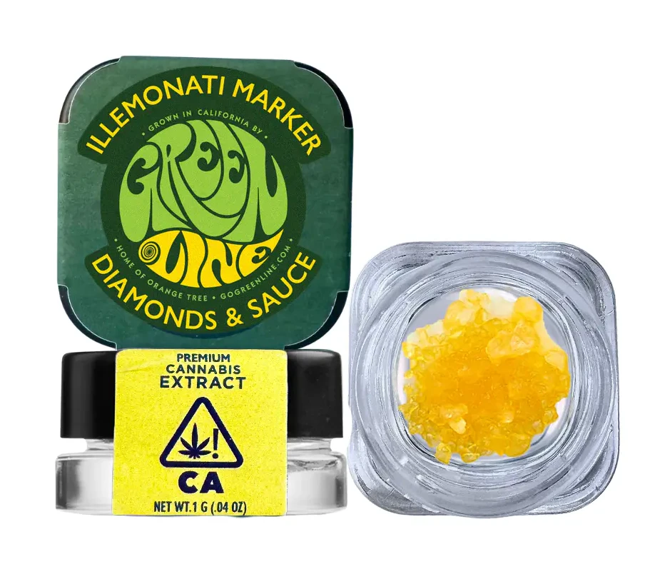 Greenline - Greenline - Diamonds & Sauce - 1g - Illemonati Marker Main Image