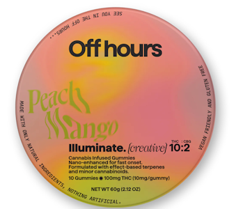 OFF HOURS - Illuminate (Creative) Gummies | 10 Pack | 10:2 THC:CBG