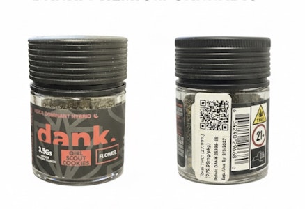 DANK BY DEFINITION - DANK | Girl Scout cookies | 3.5g Hybrid Jar