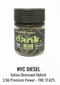 DANK | NYC Diesel  | 3.5g Sativa Jar
