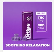 Drops – Blackberry 20 Piece (2:1 CBD:THC)