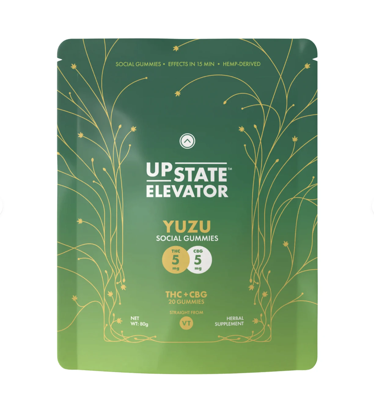Upstate Elevator - Upstate Elevator Social Gummies - Yuzu 20pk Main Image