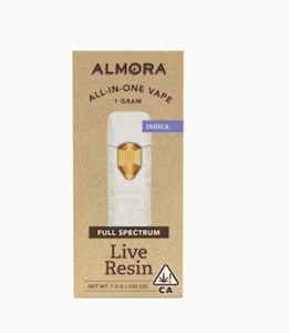 ALMORA FARMS - Almora Farm - Moonlight - Live Resin AIO - 1g - (Indica)