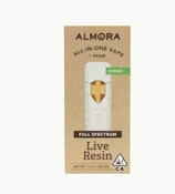 Almora Farm - Bubble Bath - Live Resin AIO - 1g - (Hybrid)