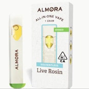 Almora Farm - Purple Trainwreck - Solventless Live Rosin - 1g - (Hybrid)