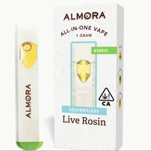 ALMORA FARMS - Almora Farm - Purple Trainwreck - Solventless Live Rosin - 1g - (Hybrid)