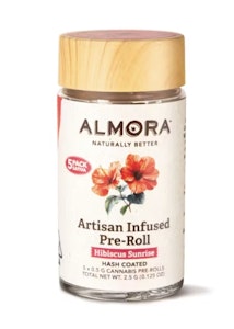 ALMORA FARMS - Almora - Hibiscus Sunrise - 5pk Artisan Infused Prerolls - (Sativa)