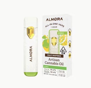 Almora - Almora - Apple Mac - Fruit Live Resin AIO - 1g - (Hybrid)