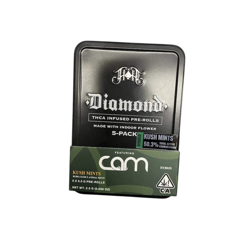 Heavy Hitters - Heavy Hitters - 0.5g Infused Diamond Multipack (5): CAM: Kush Mints [H] Main Image