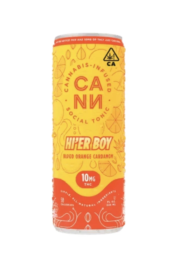Cann - CANN - Blood Orange Cardamom - Hi'er Boys - 10mg - 12oz Single Can Main Image
