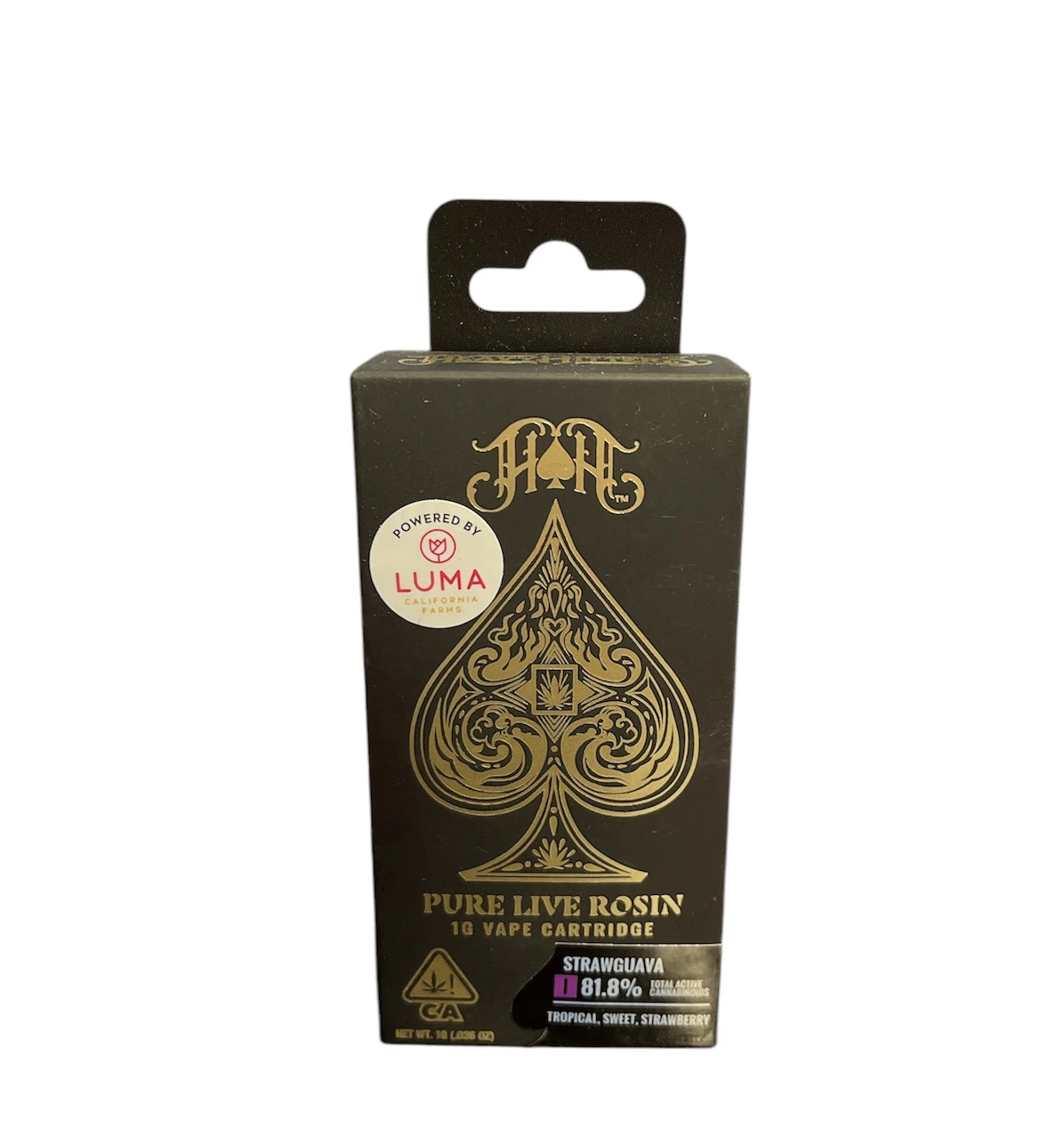 Heavy Hitters - Heavy Hitters - 1g Cart: Pure Live Rosin: Strawguava [I] Main Image