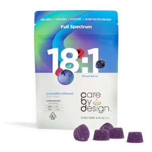 Care By Design - Care By Design Refresh 18:1 Mixed Berry Gummies