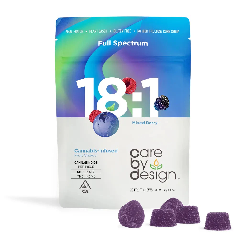 Care By Design - Care By Design Refresh 18:1 Mixed Berry Gummies Main Image