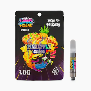 Loud and Clear - Loud and Clear | Vape Cartridge Pineapple Cake 1g