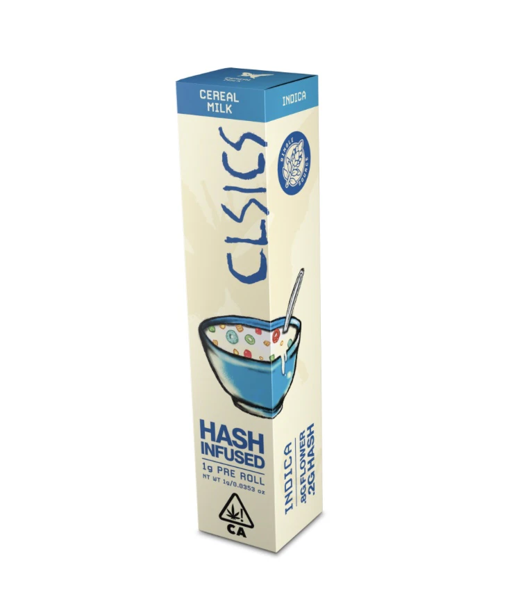 CLSICS - CLSICS - Cereal Milk - Hash Infused Preroll - 1g - (Indica) Main Image