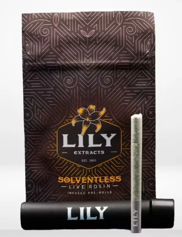 Lily Extracts - SPARK PLUG SOLVENTLESS INFUSED PRE-ROLL 1.2g Main Image