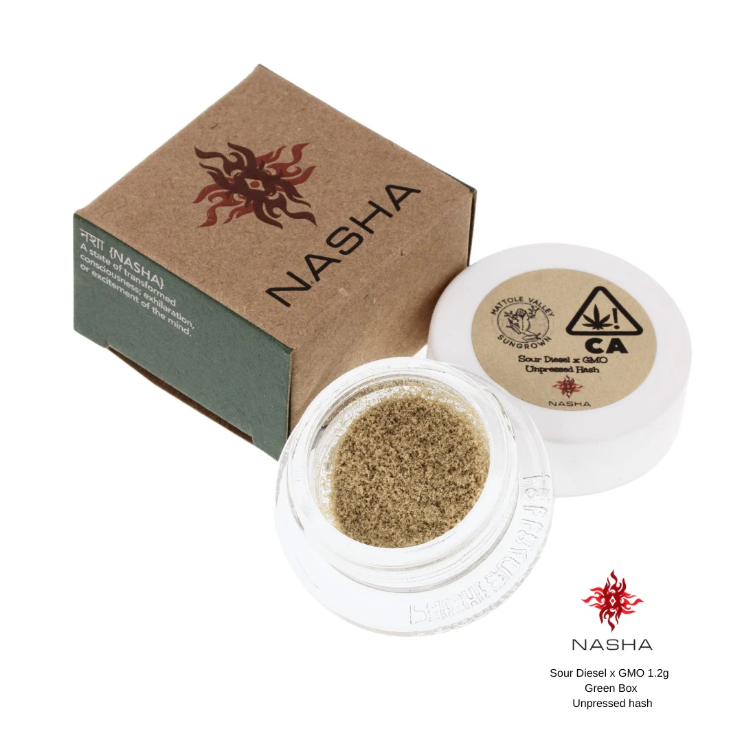 NASHA - Nasha Green Unpressed 1.2g Sour Diesel x GMO Main Image