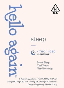 HELLO AGAIN - Hello Again - Sleep - 2pk