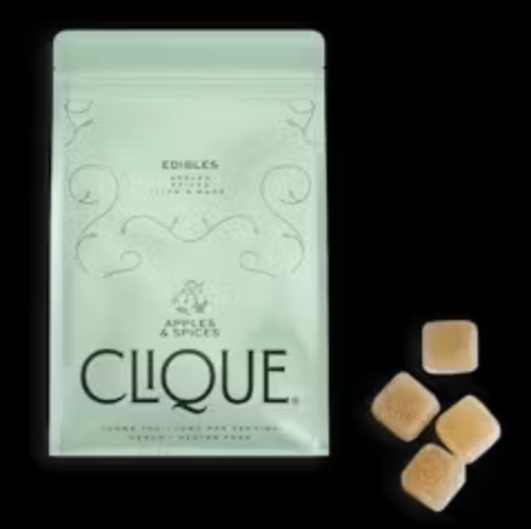 Clique | Edibles | Apples & Spices | Pates De Fruits | 10pk 100mg