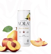 Voila Peach Pear Infused Sparkling Water