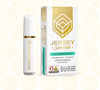JERSEY SMOOTH - Full Service Gas disposable 1g