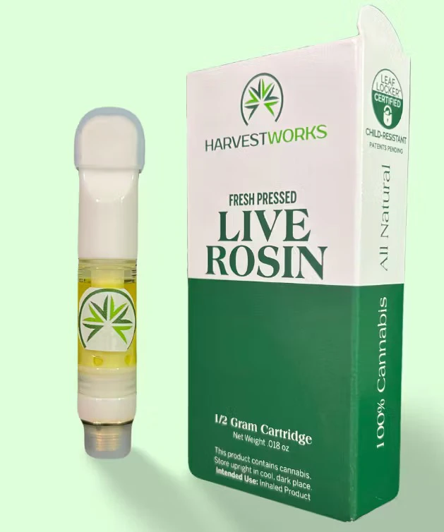 HARVESTWORKS - Cloud 420 | 0.5g Live Rosin Cartridge Main Image