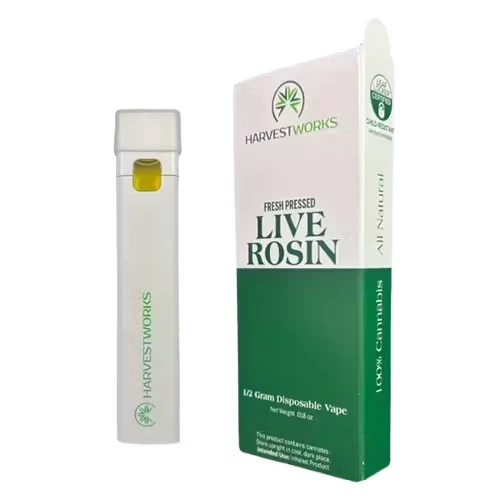 HARVESTWORKS - Motorhead | 0.5g Disposable Live Rosin Vape Main Image