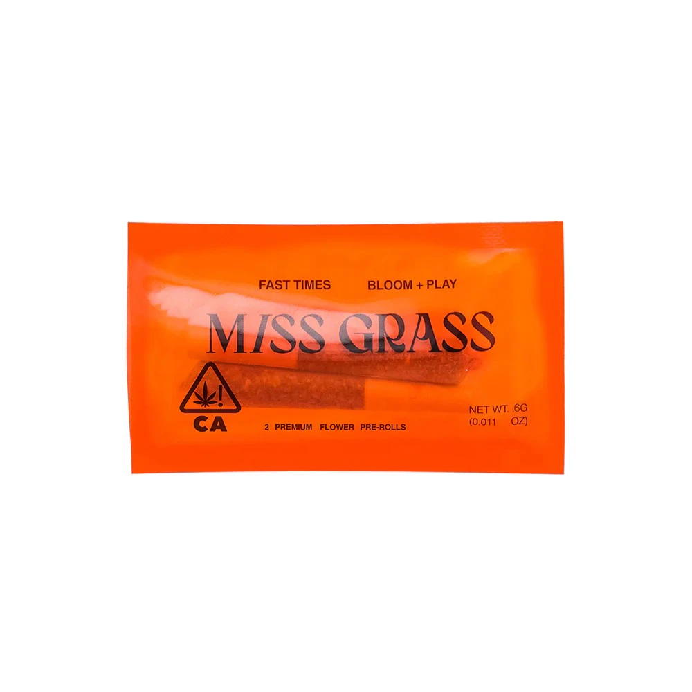 Miss Grass - Miss Grass - Pre-Roll - .3g 2pk Fast Times Sparks Main Image