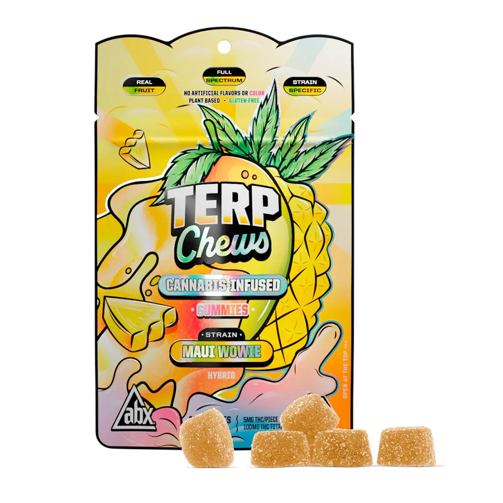 ABX / absoluteXtracts - ABX - Maui Wowie - Terp Chews - 100mg THC - 20ct (Hybrid) Main Image