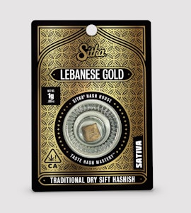 Sitka - Sitka - Lebanese Gold - Traditional Dry Sift Hashish - 1g - (Sativa)