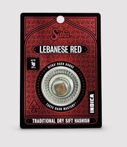 Sitka - Sitka - Lebanese Red - Traditional Dry Sift Hashish - 1g - (Indica)