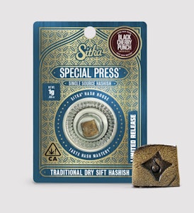 Sitka - Sitka - Black Cherry Punch - Special Press - Traditional Dry Sift Hashish - 1g - (Indica)