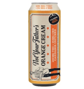 Pabst (PBR) - Pabst - Not Your Father's Orange Cream - Live Resin Beverage - 100mg THC + 25mg CBD