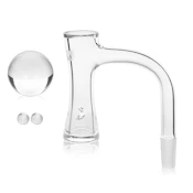 10mm 90° Quartz Hourglass Banger Set