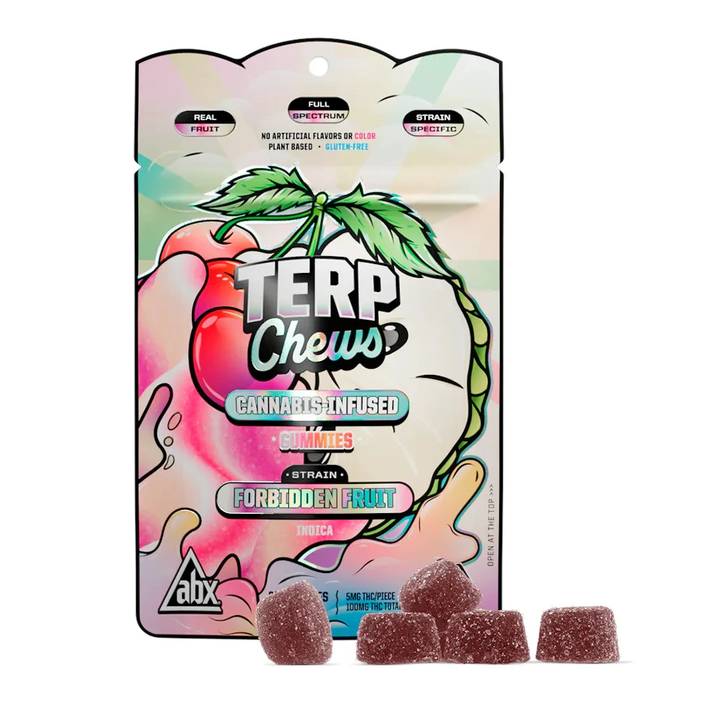 ABX / absoluteXtracts - ABX - Forbidden Fruit - Terp Chews - 100mg THC - 20ct (Indica) Main Image