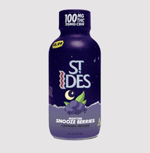 ST.IDES - ST IDES - Snooze Berries - 100mg THC + 20mg CBN - 4oz Shot - (Indica)