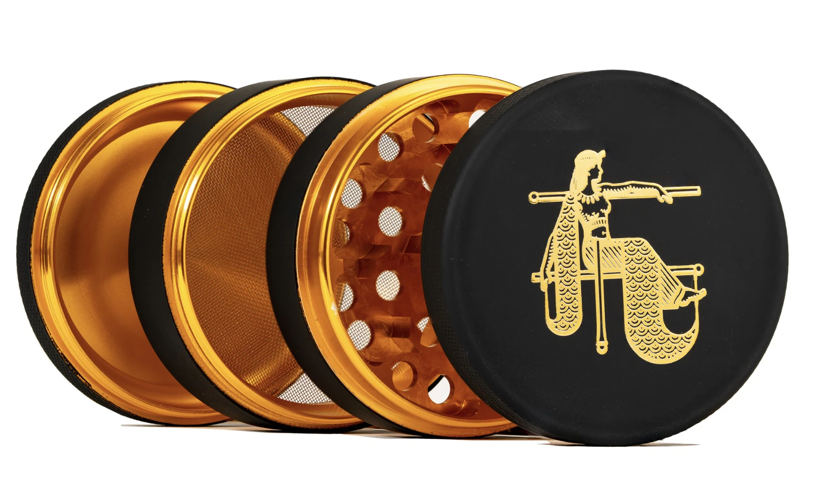 The Bohemian Chemist - Bohemian Chemist Four Part Aluminum Grinder Main Image