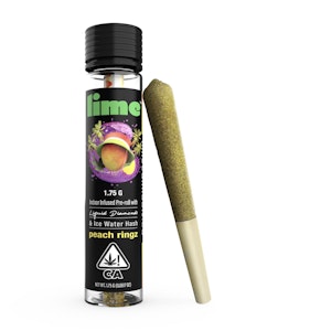 Lime - Lime - Peach Ringz - Infused Preroll - 1.75g - (Indica)